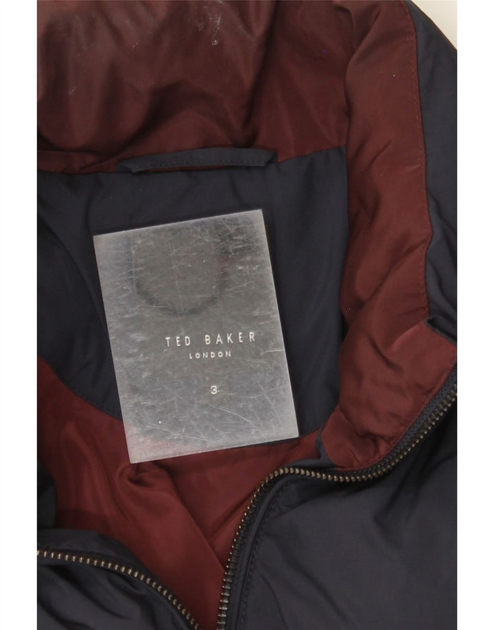 TED BAKER Muška podstavljena jakna Veličina 3 Srednje tamnoplava