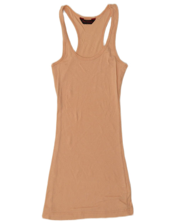 Miss Selfridge Ženska majica bez rukava UK 8 Mala bež pamuk