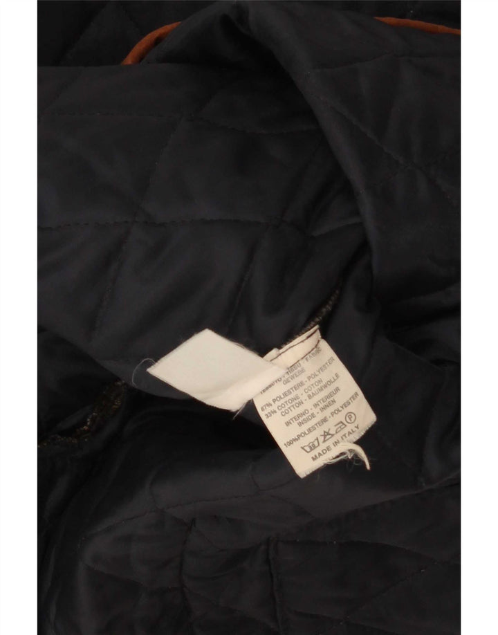 Derby Saddlery muška prošivena jakna UK 42 XL višebojni karirani poliester