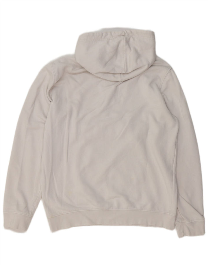 CHAMPION Muška majica s kapuljačom i izrezom s grafičkim patentom, srednji bijeli pamuk