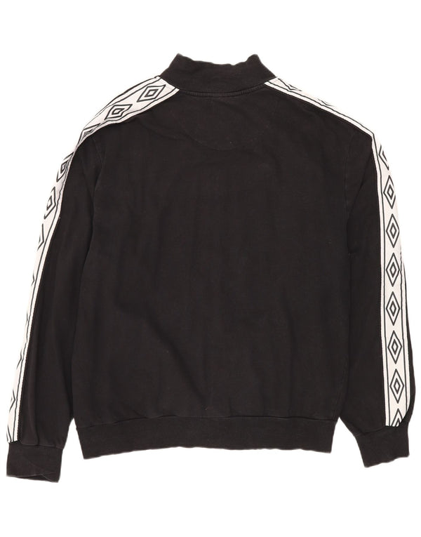 Umbro ženska trenirka gornja jakna UK 20 2XL crni pamuk u boji