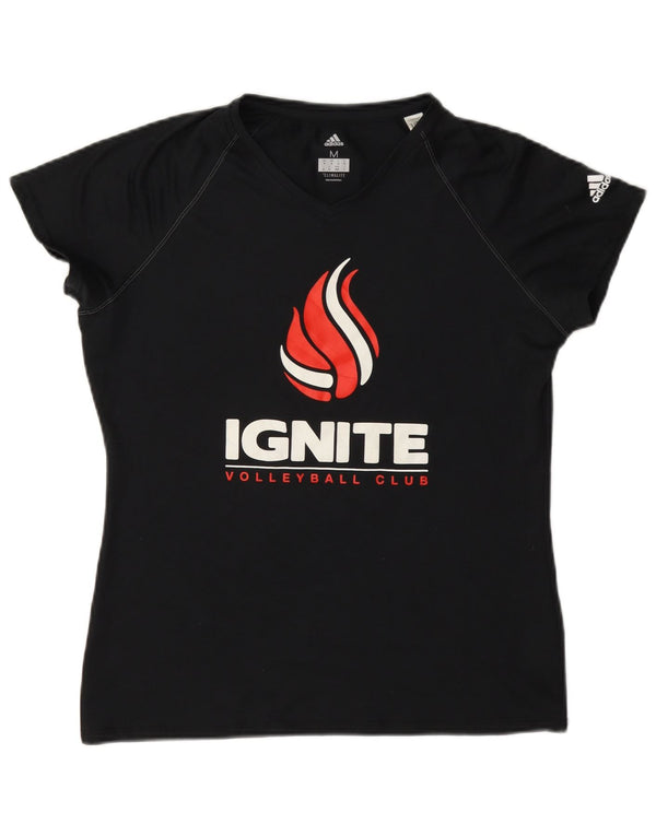 Adidas ženska majica kratkih rukava Ignite Volleyball Club Graphic UK 14 srednje crna