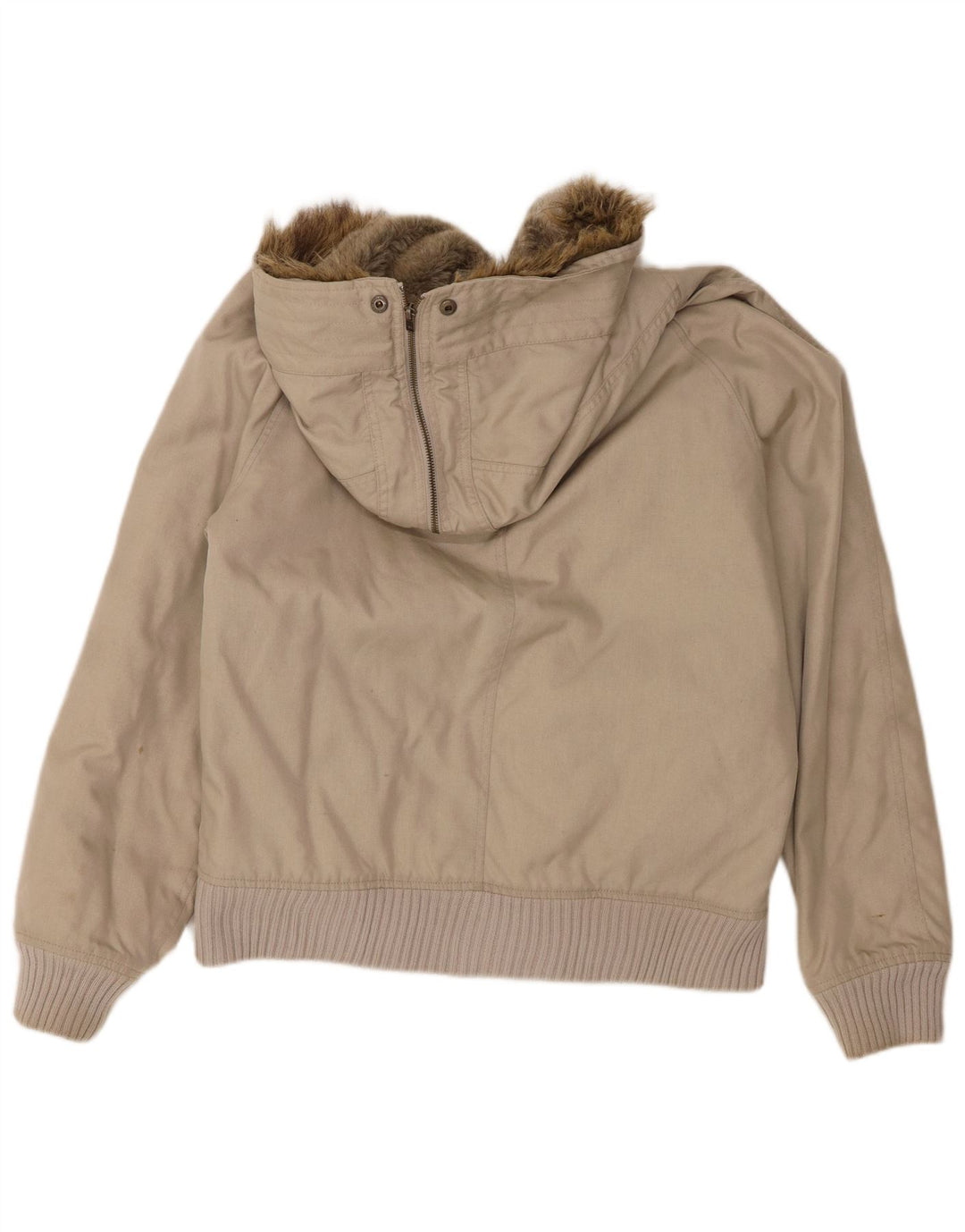 Woolrich muška bomber jakna s kapuljačom UK 38 srednje bež najlon