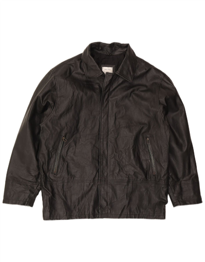 Conbipel muška kožna jakna IT 50 Large Black Leather