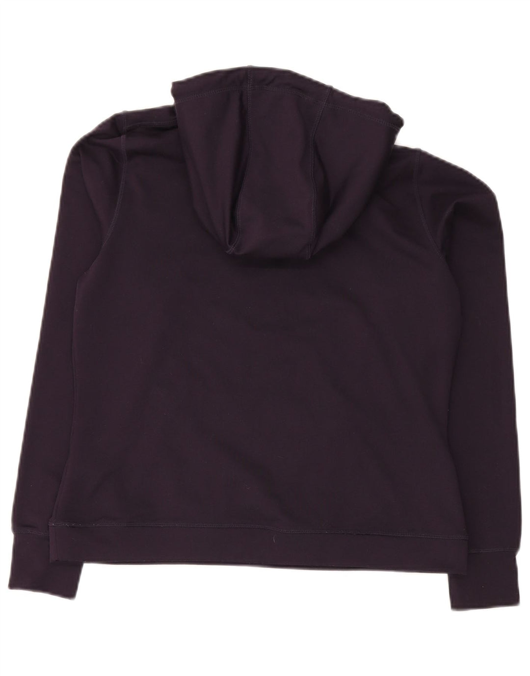 Superdry ženska majica s kapuljačom s kapuljačom UK 12 srednje ljubičaste boje od poliestera