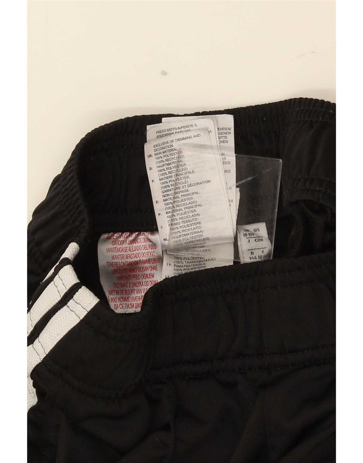 Adidas Hlače za trenirku za dječake 10-11 godina crne poliesterske