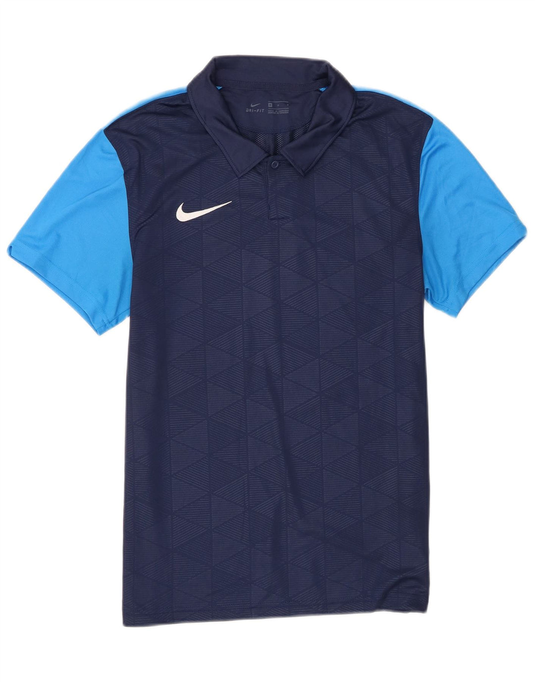 Nike muška Dri Fit polo majica srednje tamnoplave poliesterske boje