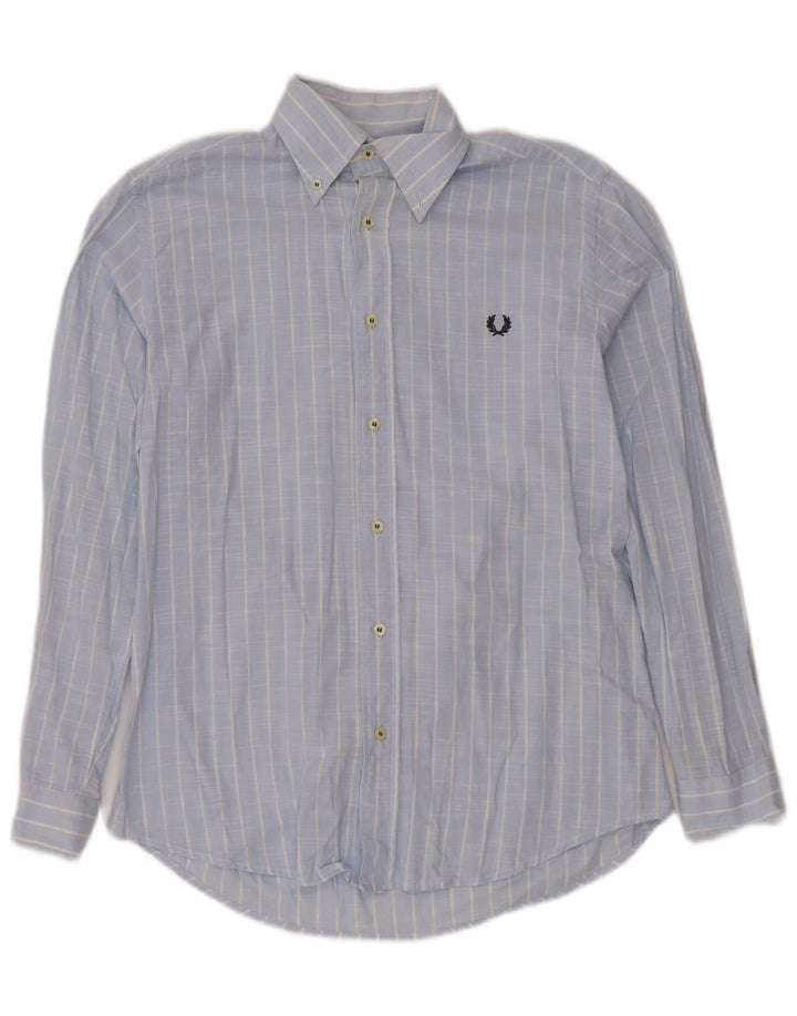 FRED PERRY Muška majica na male plave pruge, pamuk