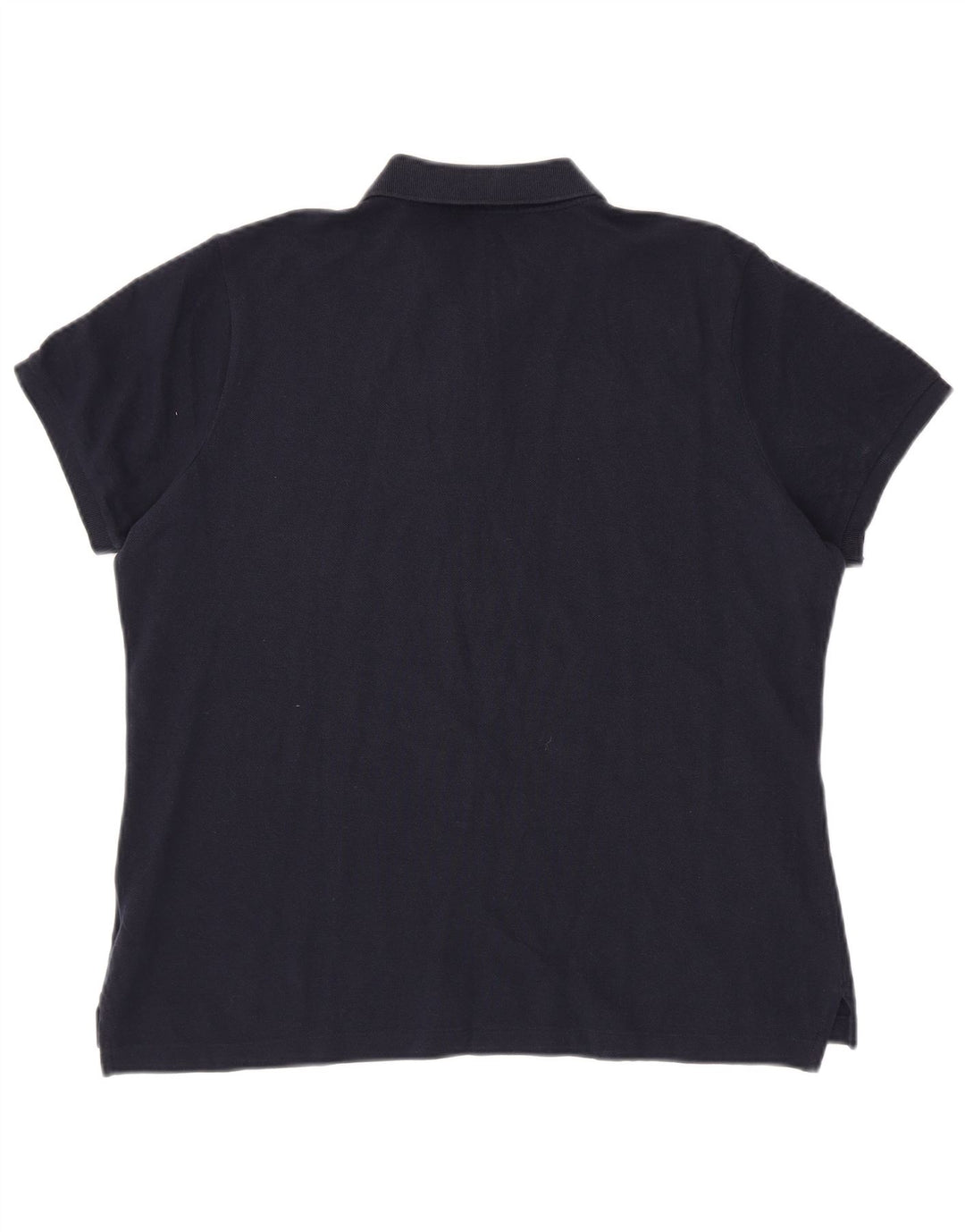 RALPH LAUREN Ženska uska polo majica UK 18 XL tamnoplavi pamuk