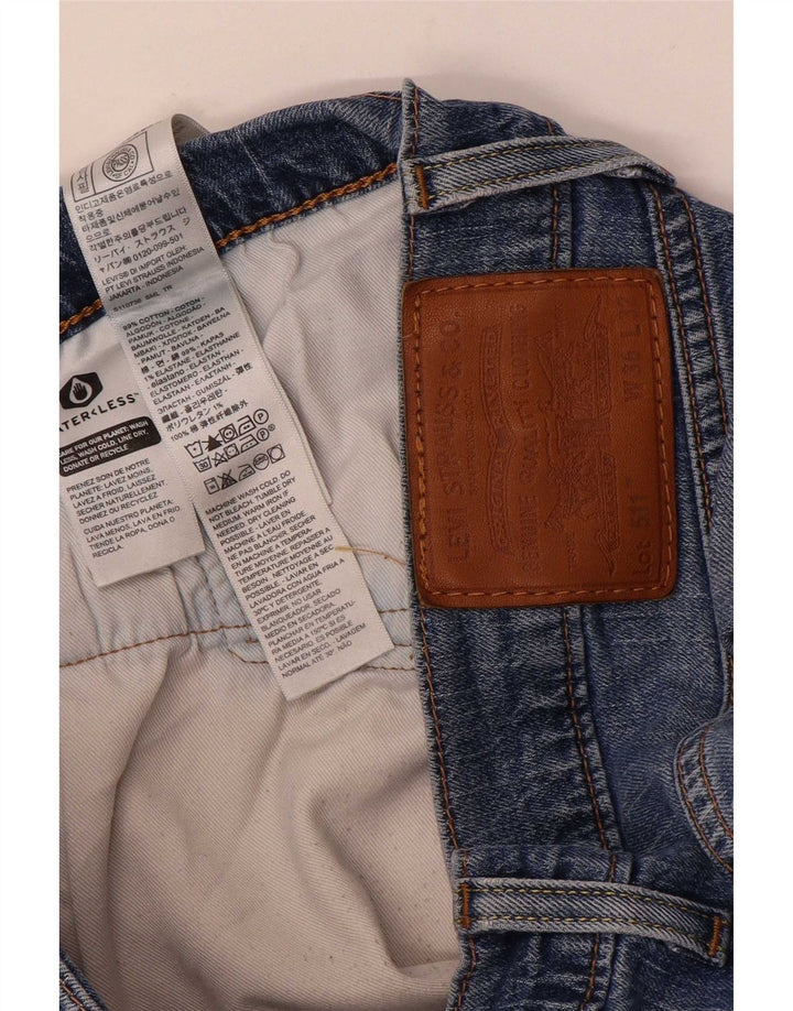 Levi's muške 511 uske traperice W36 L32 plavi pamuk