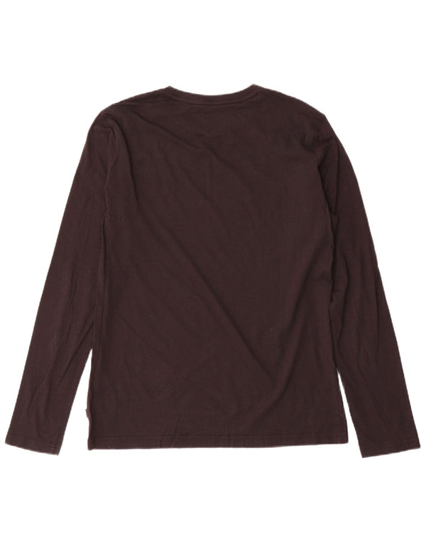 PUMA majica s grafičkim motivima dugih rukava 15-16 godina XL crna