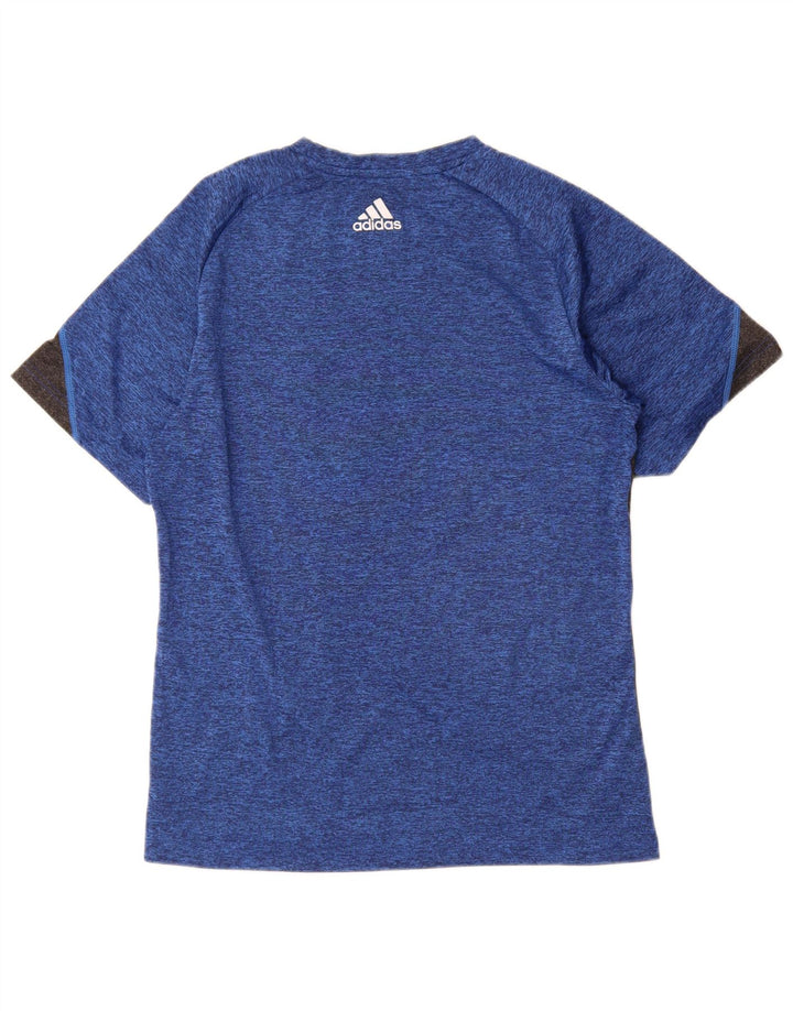Adidas muška majica kratkih rukava Climacool Graphic T-Shirt srednje plave boje poliester