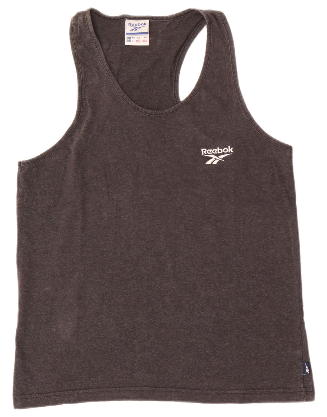 Reebok muški prsluk XS sivi pamuk