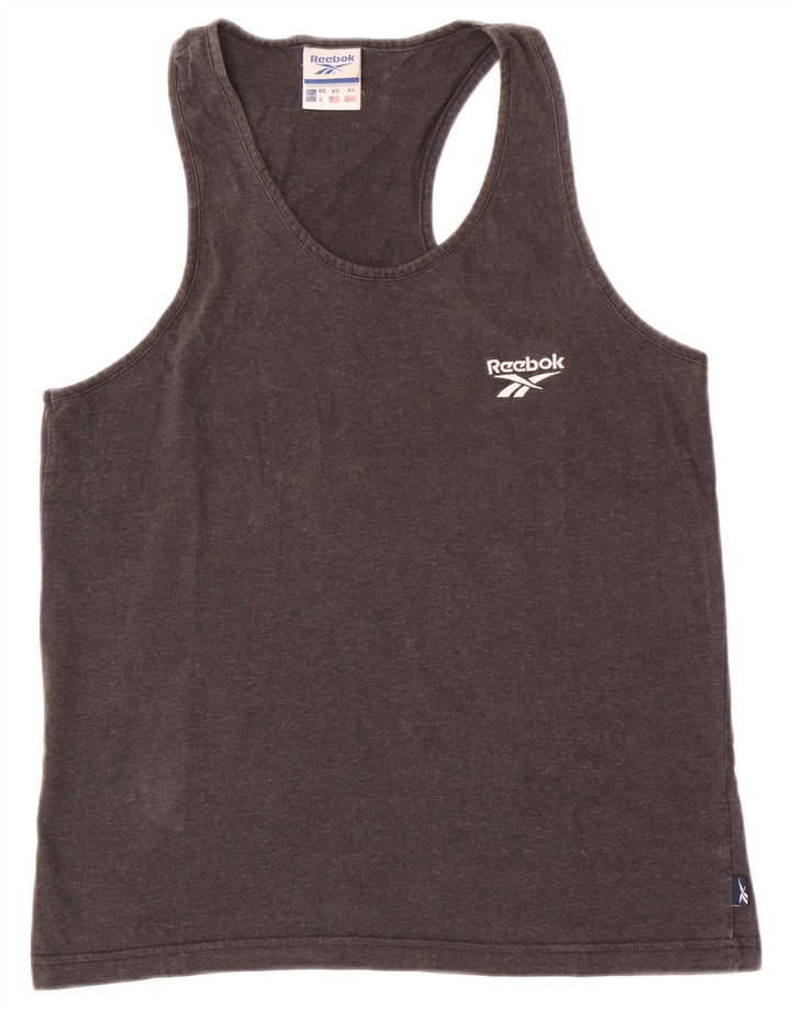 Reebok muški prsluk XS sivi pamuk