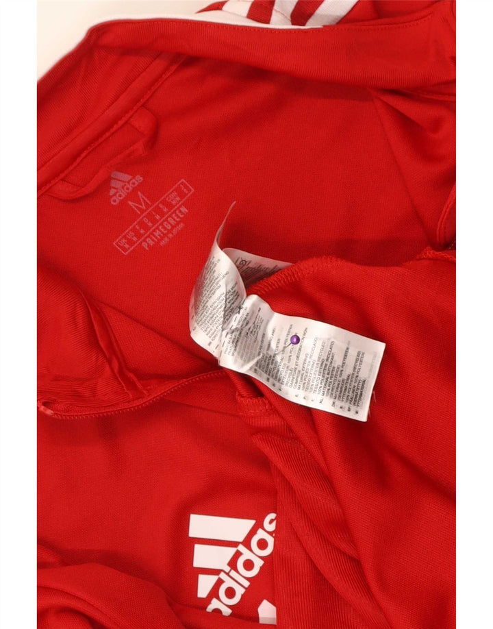 Adidas muška trenirka Aeroready gornja jakna srednje crvene boje od poliestera