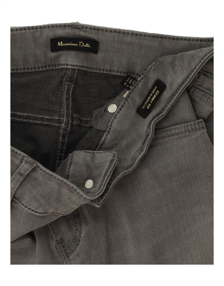 MASSIMO DUTTI Womens Skinny Jeans EU 38 Small W28 L30 Grey Vintage Massimo Dutti and Second-Hand Massimo Dutti from Messina Hembry 