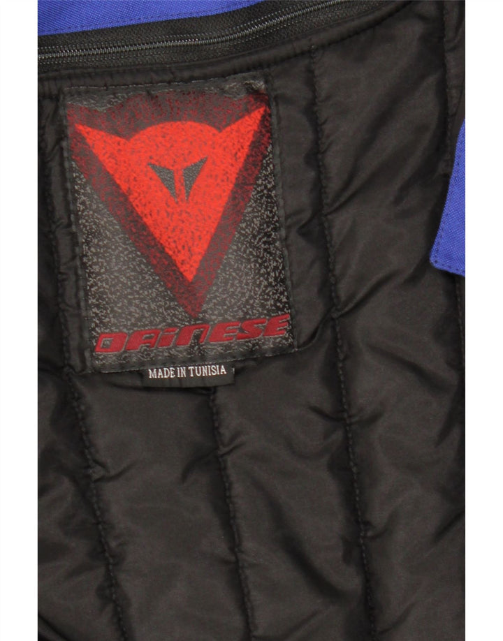 Dainese muška trkaća jakna, veličina 54, velika plava najlonska boja