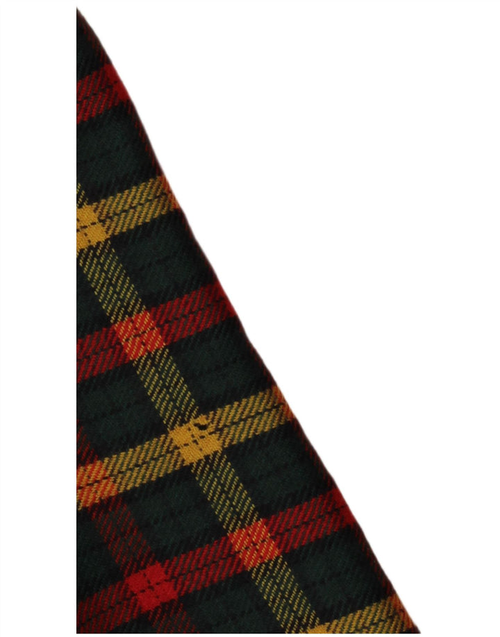 Vrhunski ženski sako s 3 gumba IT 46 veliki zeleni karirani djevičanski vun