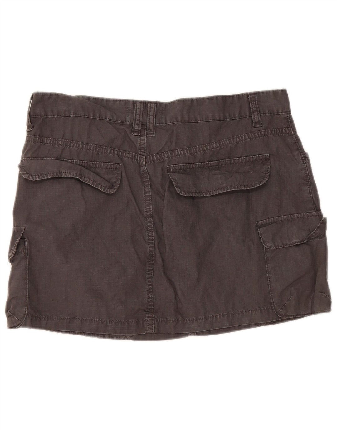 Zara ženska mini kargo suknja velika W30 sivi pamuk