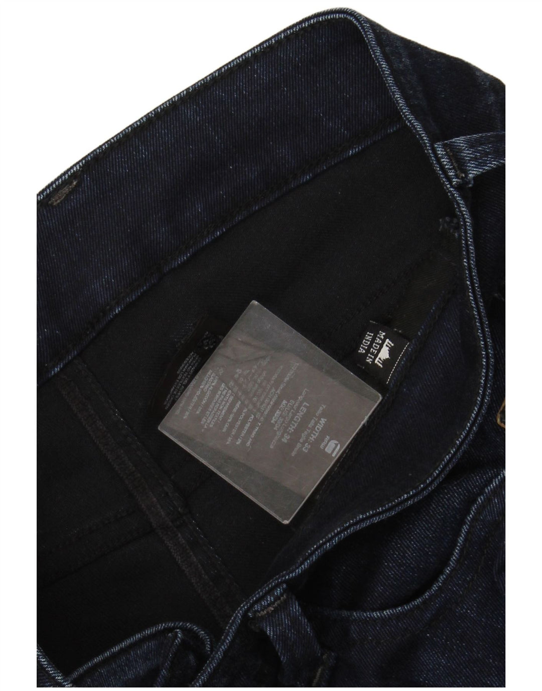 G-STAR muške super tanke traperice Revend W33 L34 tamnoplavi pamuk