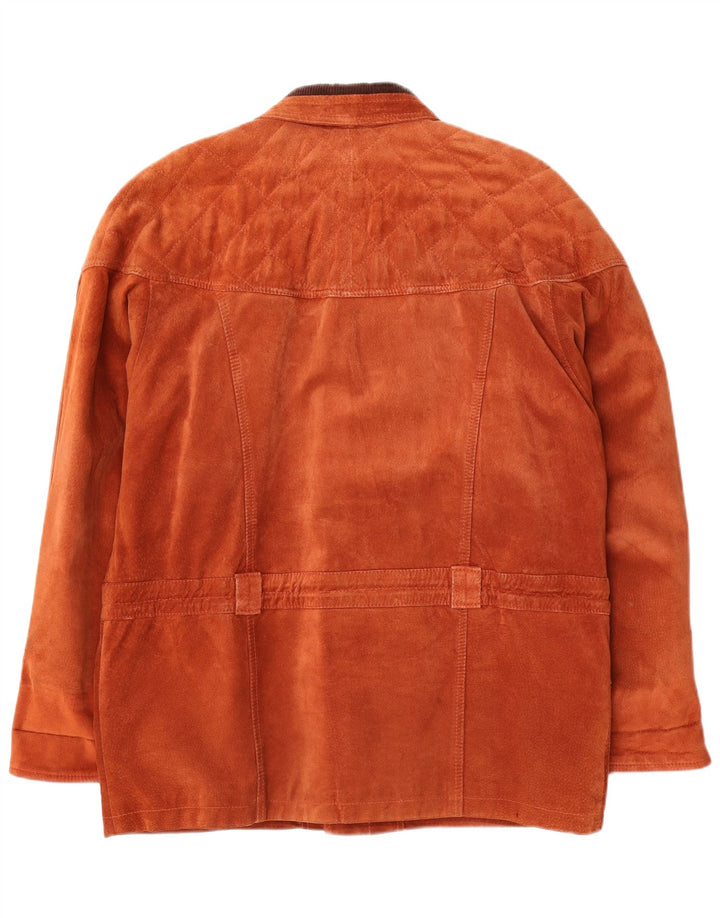 Vintage muška antilop jakna IT 48 Srednje smeđa antilop koža