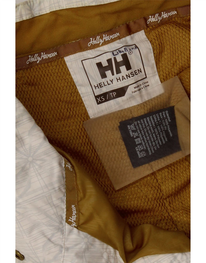 Helly Hansen ženske skijaške hlače UK 6 XS bijeli cvjetni poliamid