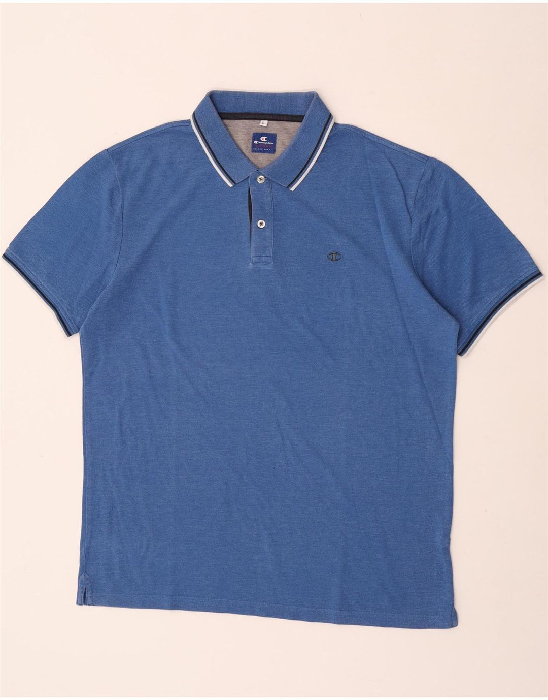 CHAMPION Muška polo majica na velike plave pruge