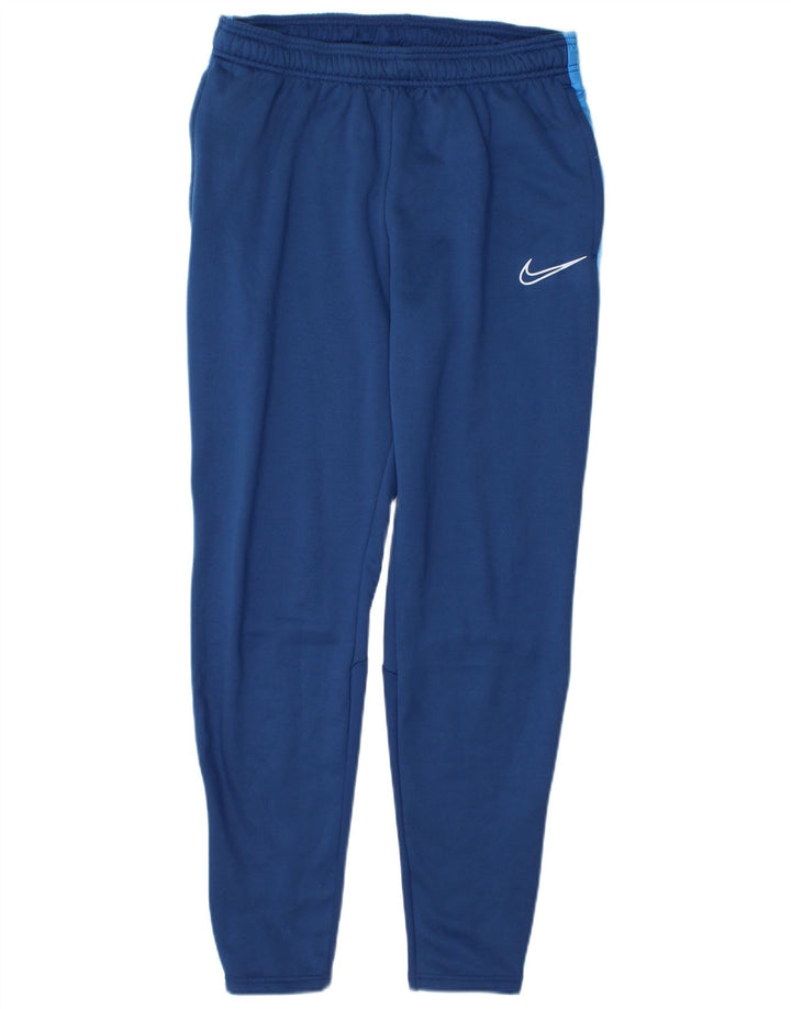 Nike muške hlače za trenirku Dri Fit srednje plave boje od poliestera