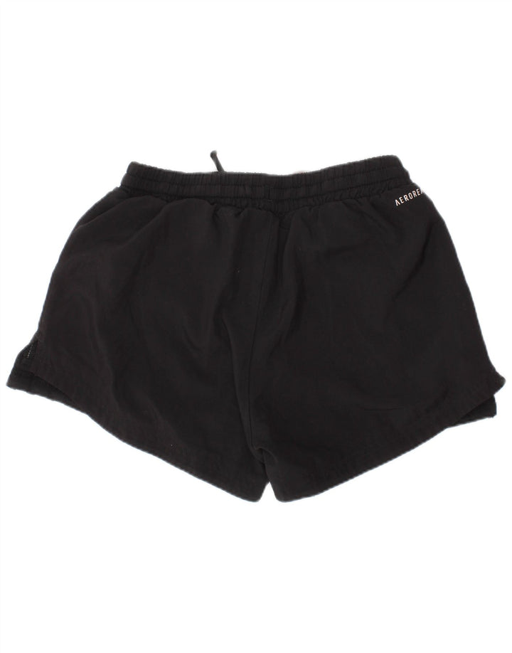 ADIDAS Aeroready sportske kratke hlače za dječake 9-10 godina, crni poliester