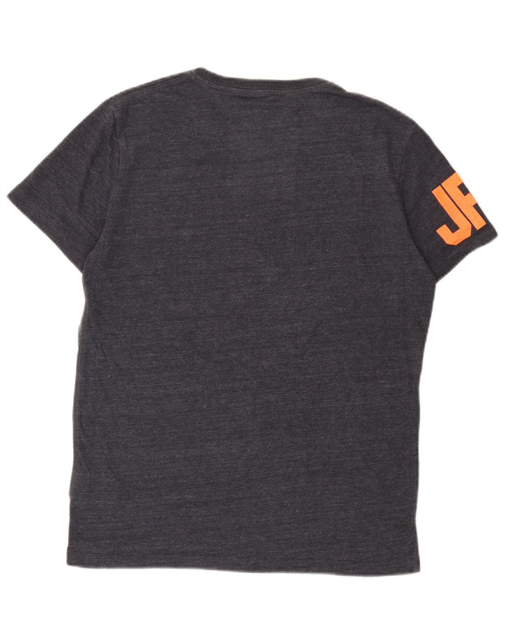 Superdry muška grafička majica kratkih rukava srednje tamnoplavi flekasti pamuk