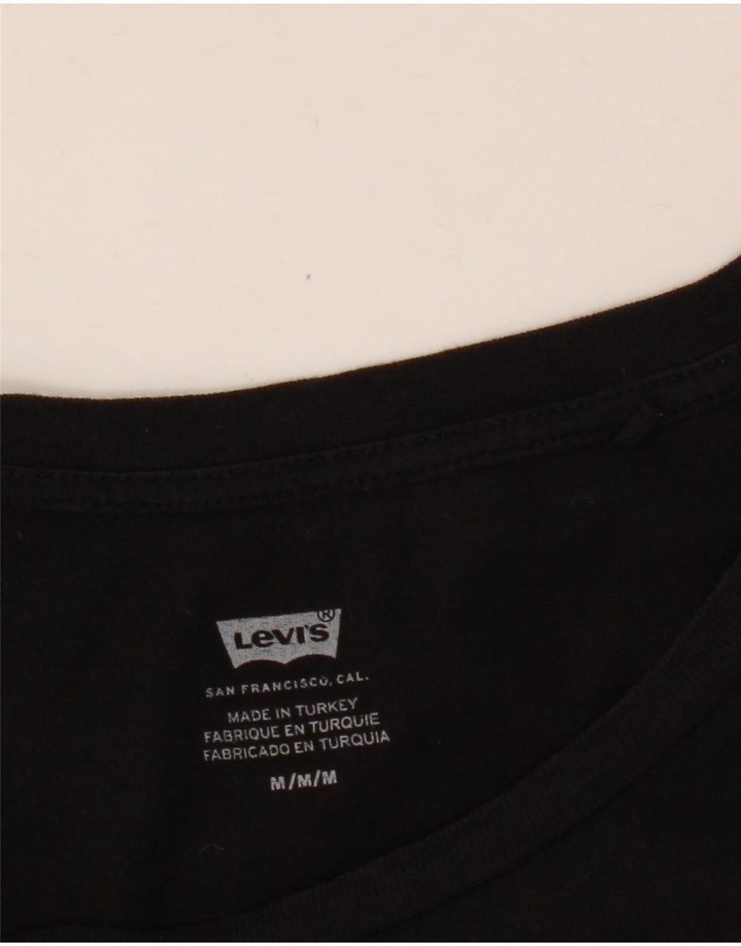 Levi's ženska majica kratkih rukava s grafičkim motivima UK 14 srednje crna