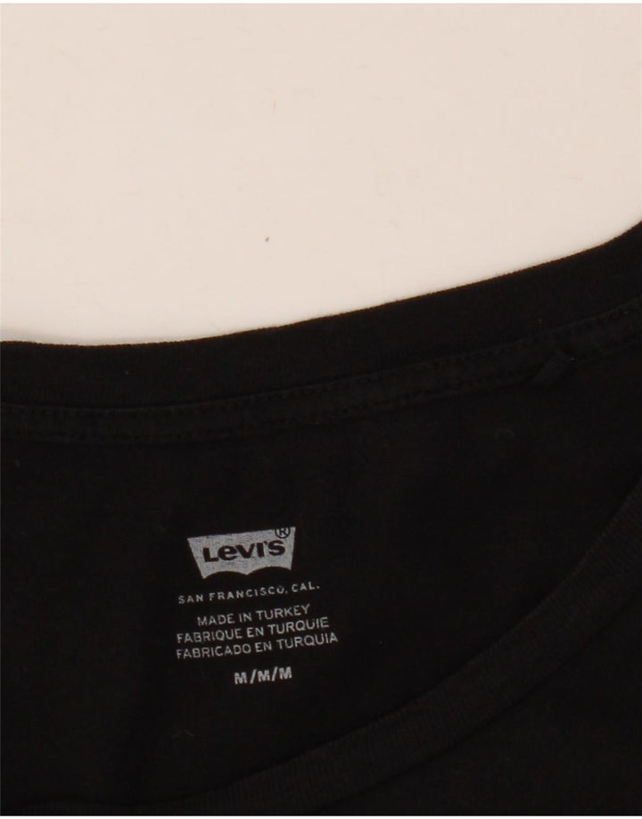 Levi's ženska majica kratkih rukava s grafičkim motivima UK 14 srednje crna