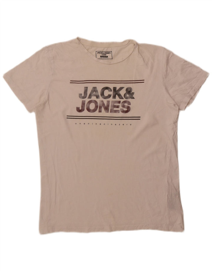 Jack & Jones muška majica kratkih rukava s grafičkim motivima srednjeg kroja od pamuka
