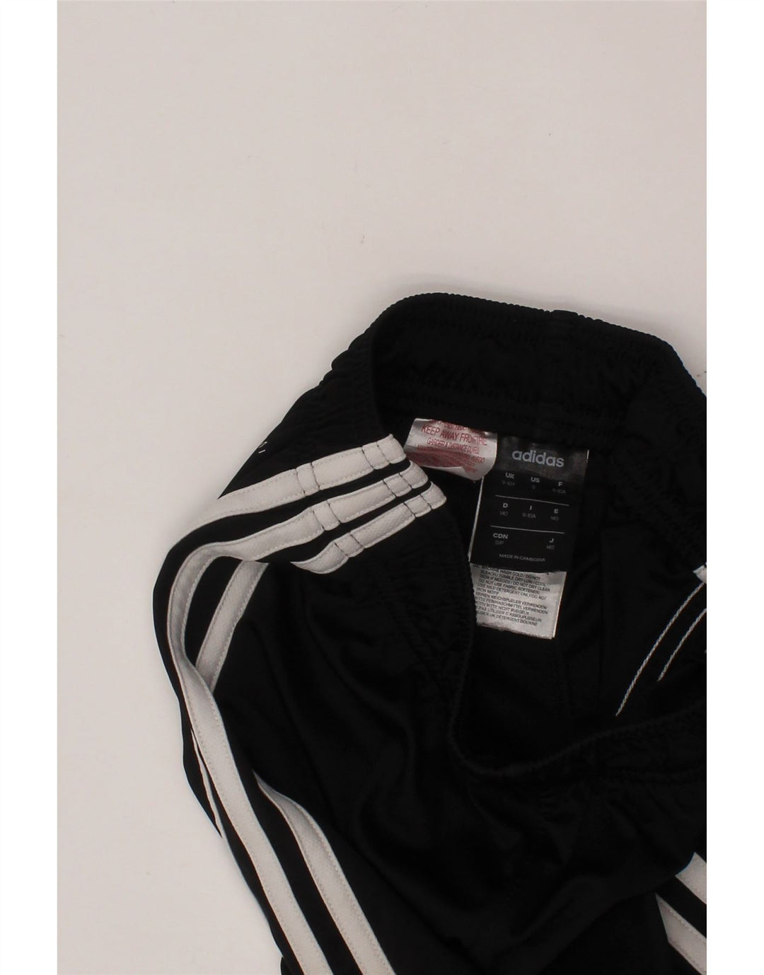 ADIDAS Sportske kratke hlače za dječake 9-10 godina, crni poliester