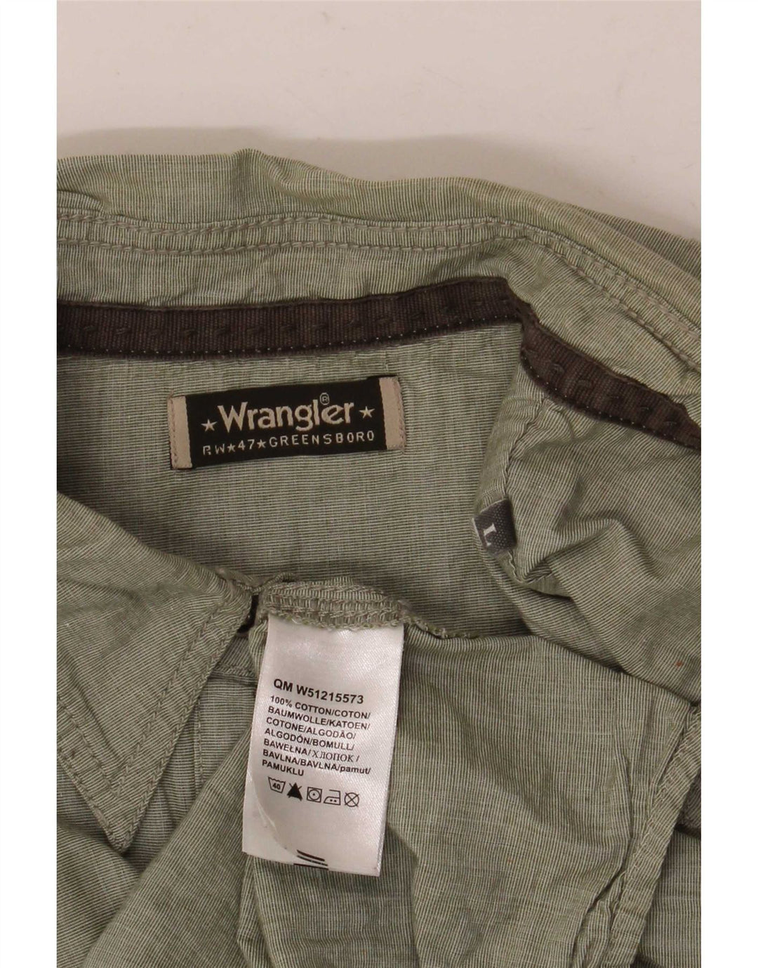 Wrangler muška majica kratkih rukava veliki zeleni pamuk