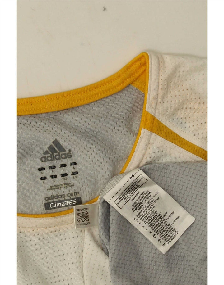 Adidas muški prsluk Clima 365 Veliki bijeli poliester