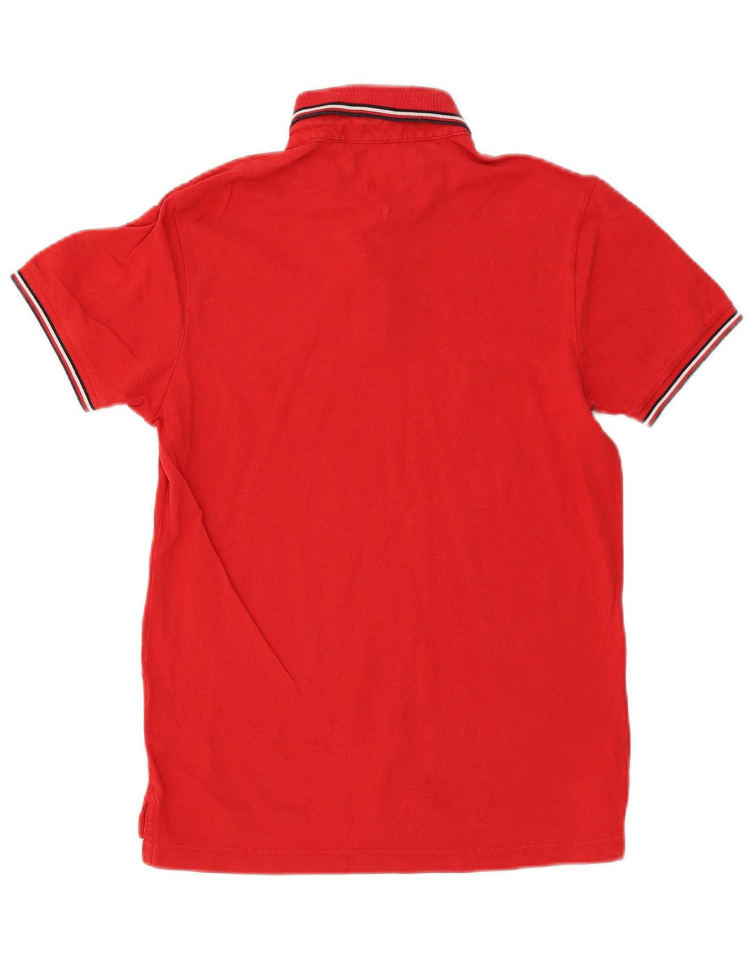 Tommy Hilfiger muška uska polo majica srednje crvene boje