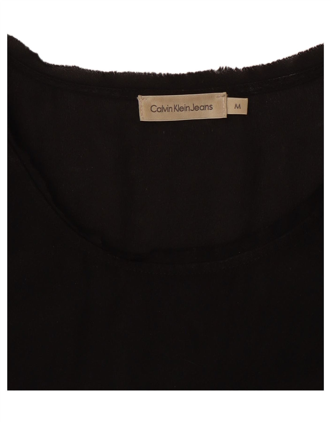 Top ženska bluza Calvin Klein Jeans UK 14 srednje crna