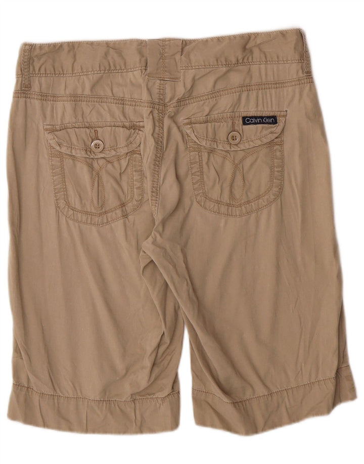Calvin Klein Jeans Ženske ležerne kratke hlače US 8 Medium W30 Beige Classic