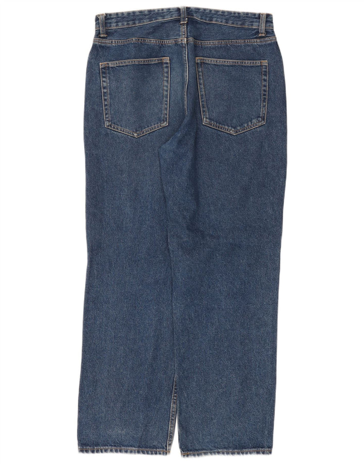 Zara muške ravne traperice EU 42 Large W32 L30 Plave