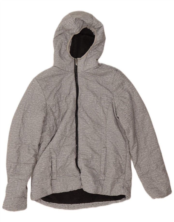 New Balance ženska Sherpa jakna s kapuljačom UK 14 Srednje siva riblja kost