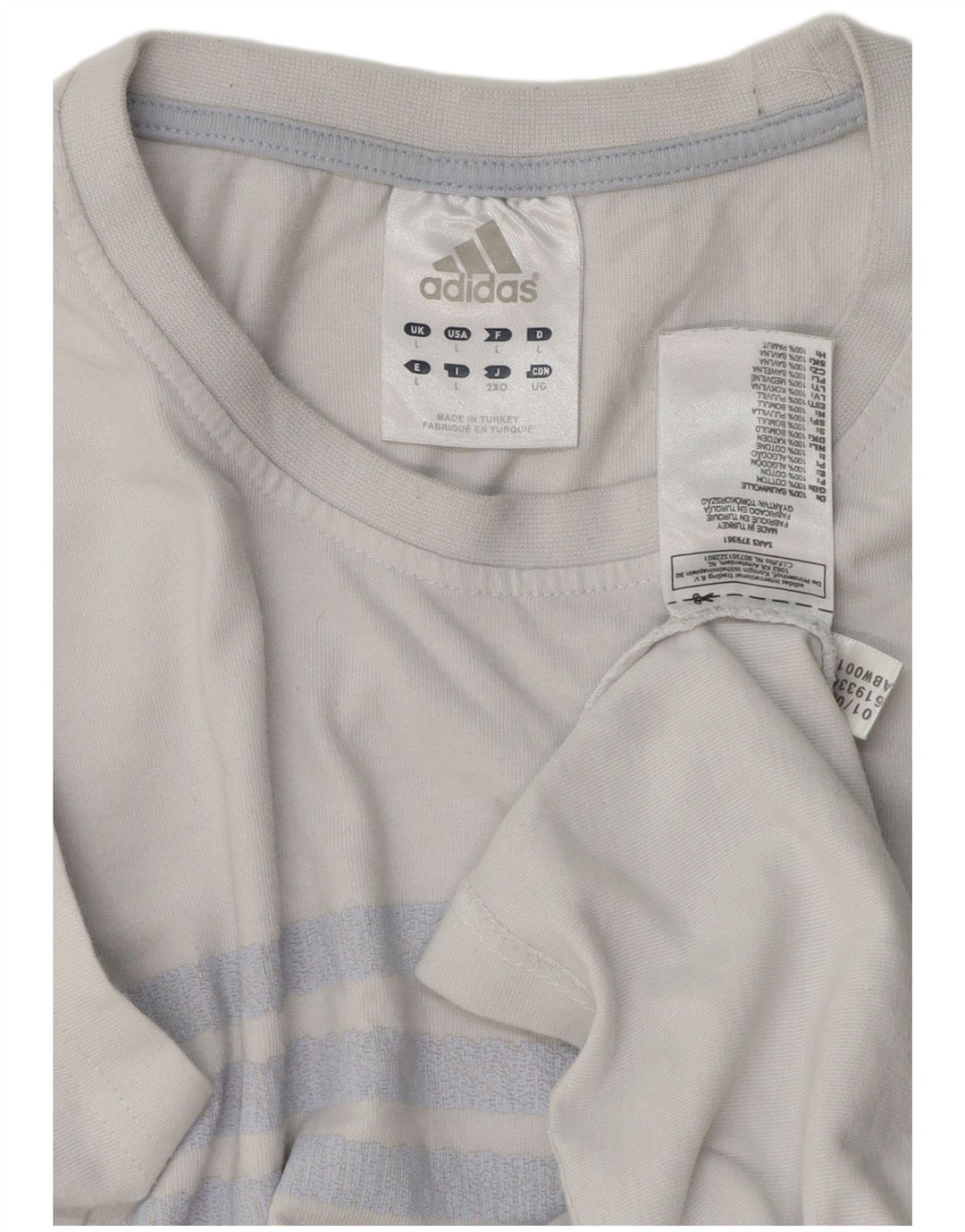 Adidas muška majica kratkih rukava velika plava pamuk