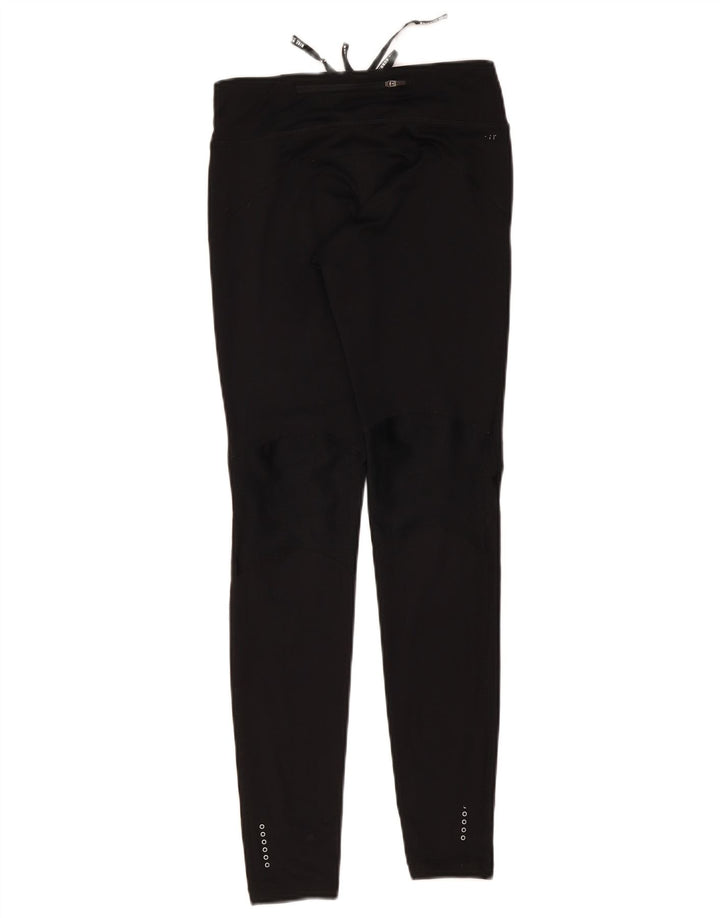 Nike Ženske Dri Fit Leggings UK 8 Male crne poliesterske