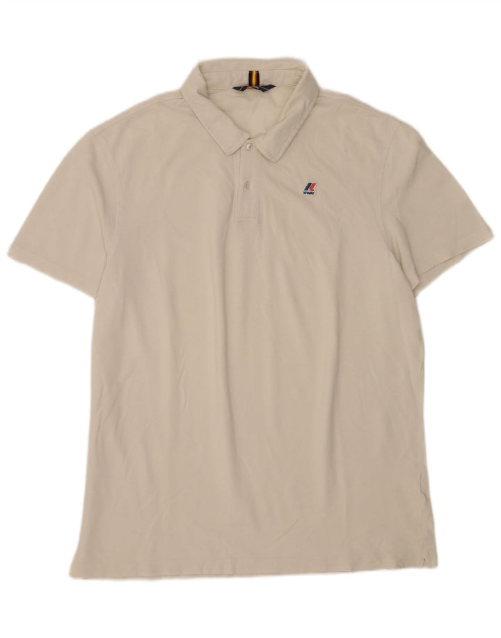 K-Way muška polo majica XL bijela