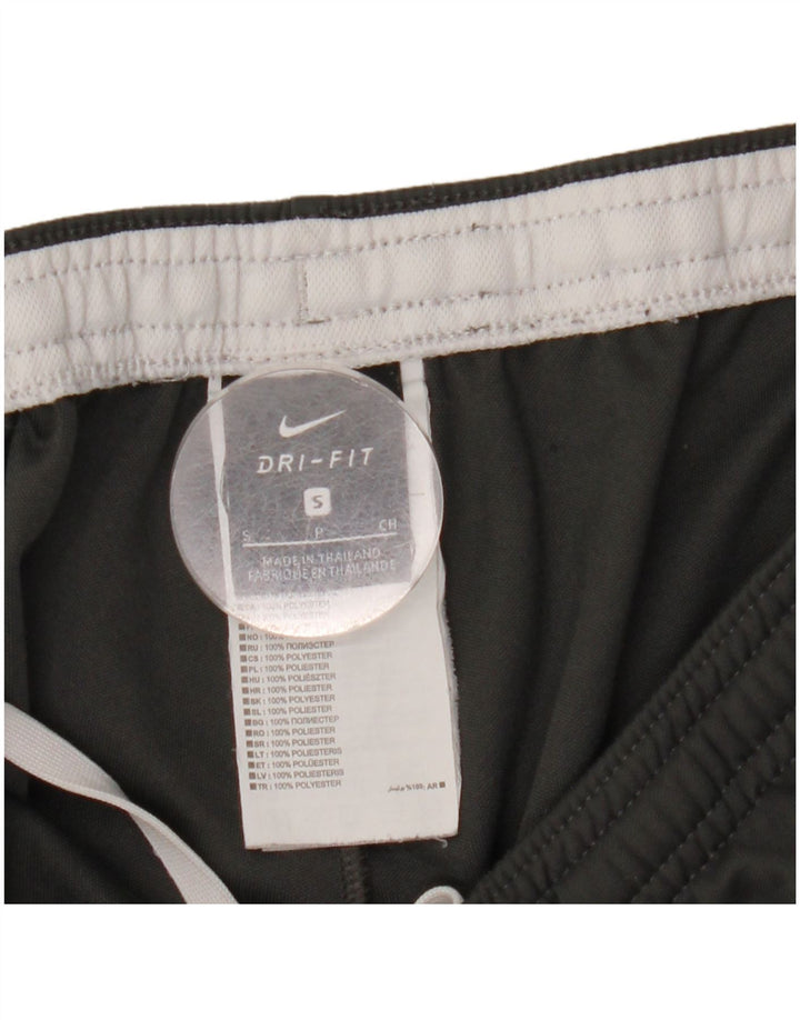 Nike muške Dri Fit hlače za trenirku male sive boje od poliestera