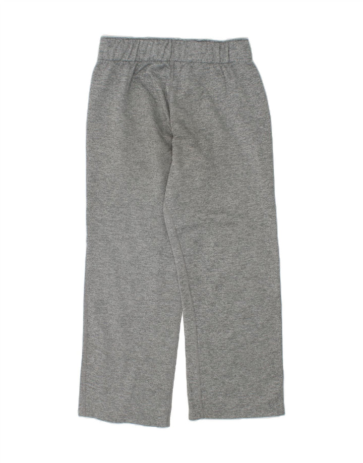 NIKE Girls Dri Fit Tracksuit Trousers 8-9 Years Small Grey Polyester Vintage Nike and Second-Hand Nike from Messina Hembry 