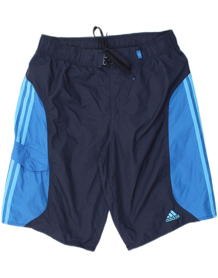 ADIDAS muške kratke hlače za kupanje srednje tamnoplave poliamidne boje