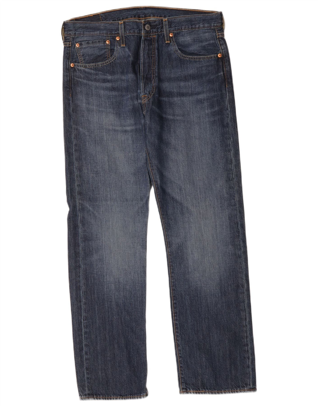Levi's muške 501 ravne traperice W33 L30 plavi pamuk