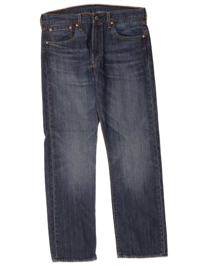 Levi's muške 501 ravne traperice W33 L30 plavi pamuk