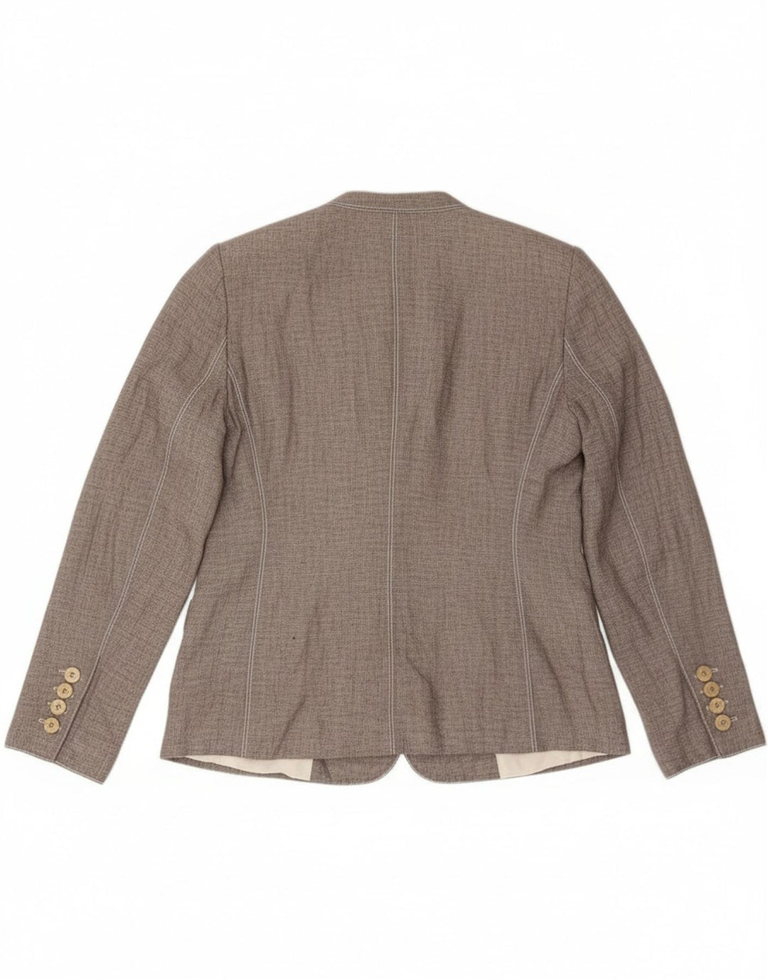 Armani Collezioni ženski sako sa 2 gumba IT 46 Large Gray Lan